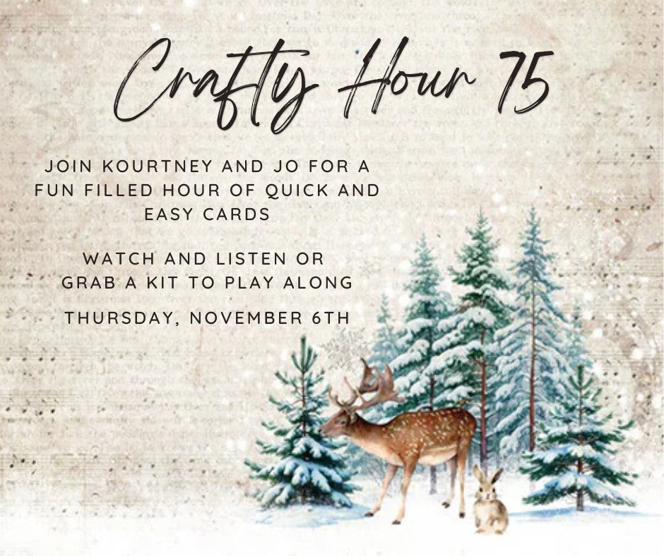 Crafty Hour #75 (scroll down to also see add-ons for purchase)