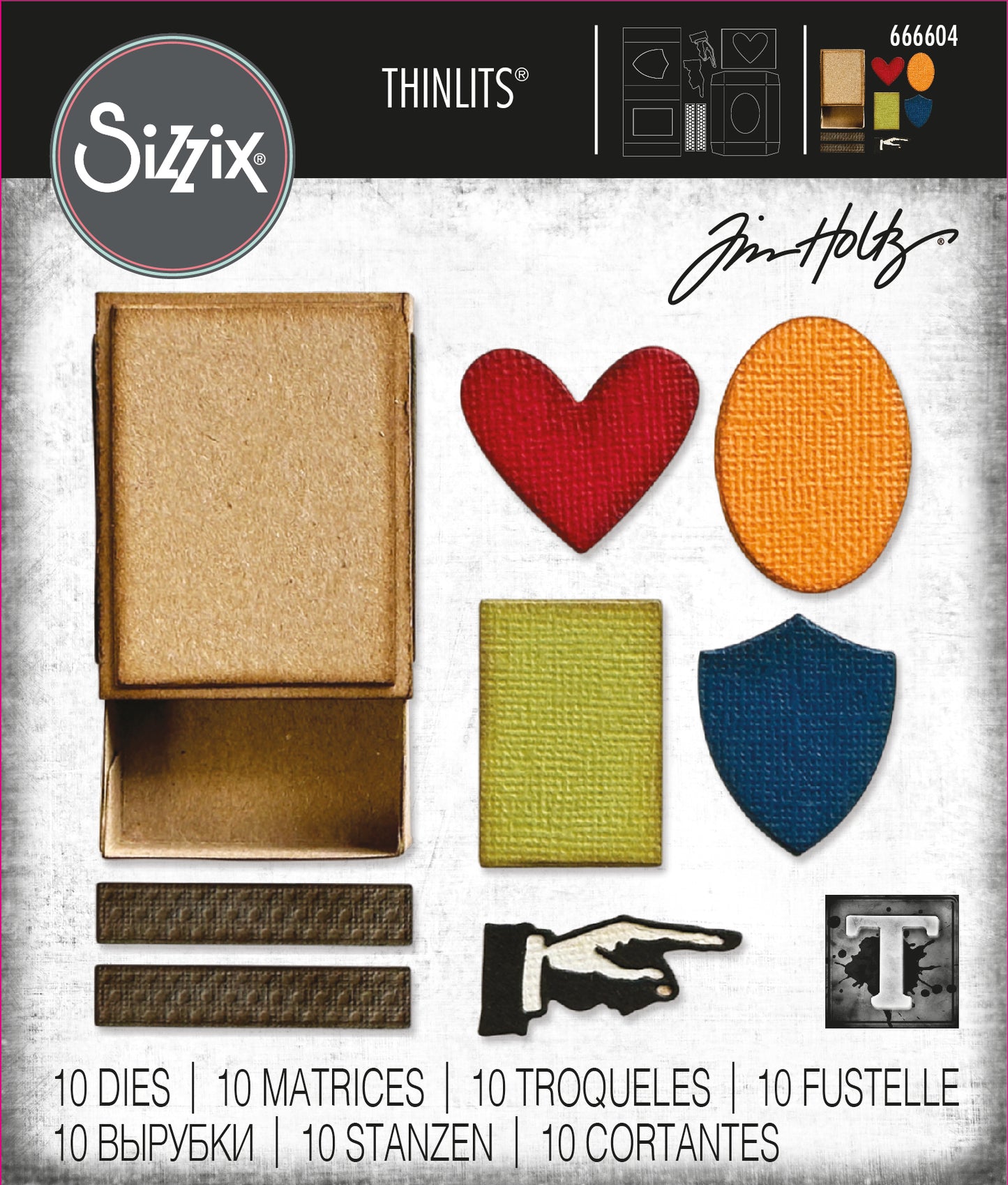 Tim Holtz Vault Matchbox Die