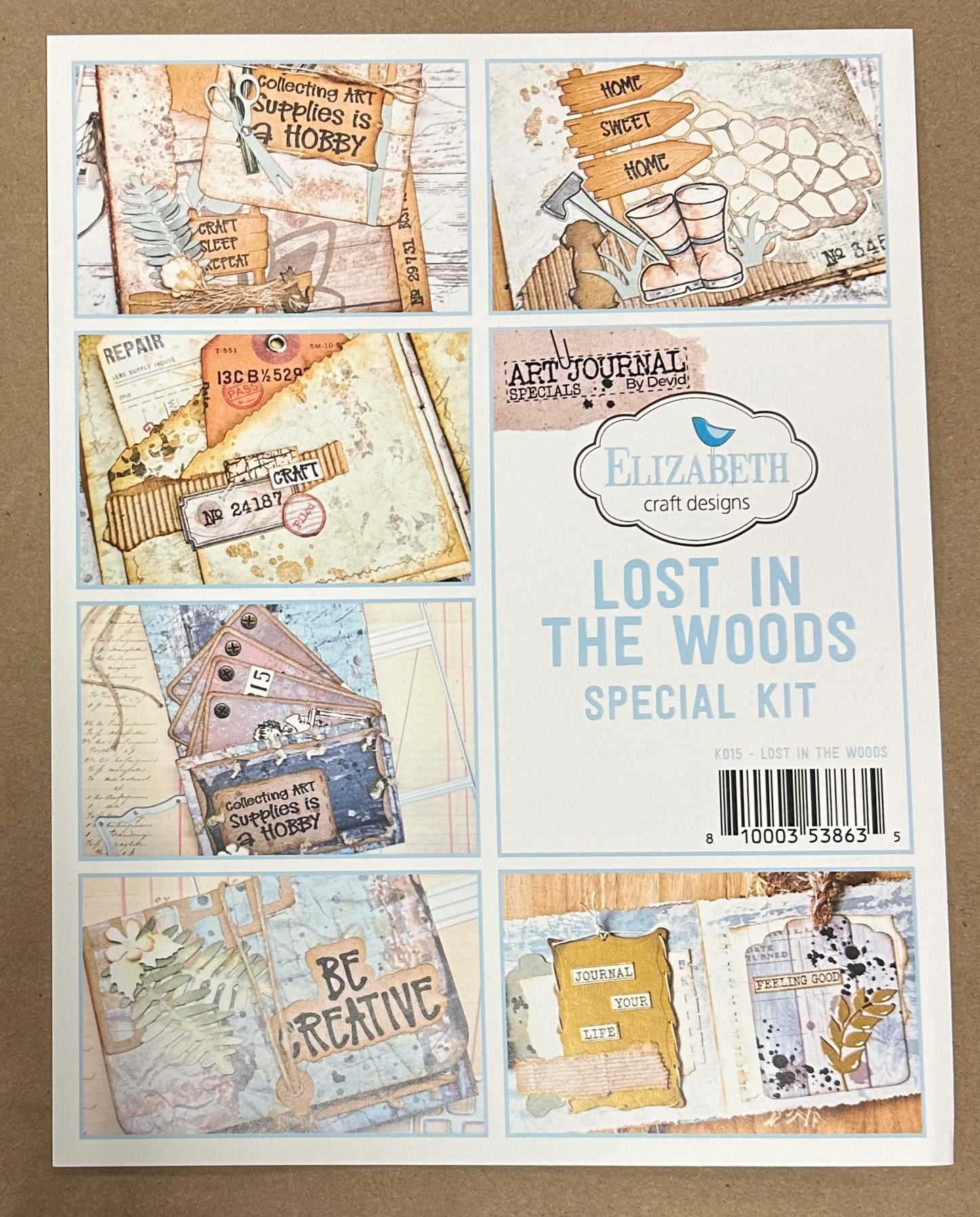 Elizabeth Crafts Lost In the Woods Kit