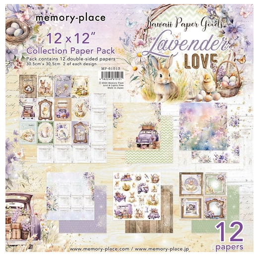 Memory-Place Lavender Love 12x12 Collection Pack