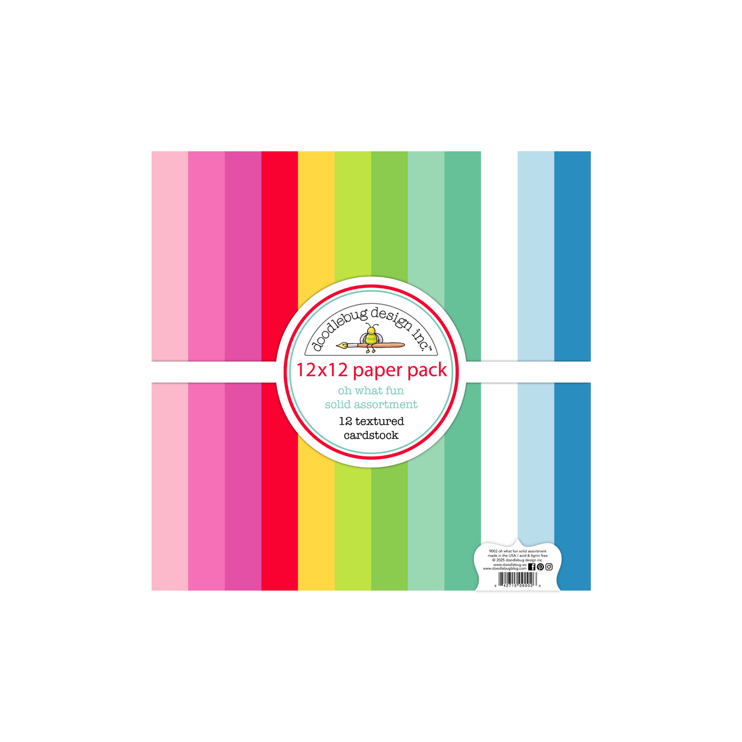 12x12 Oh What Fun Cardstock Pack