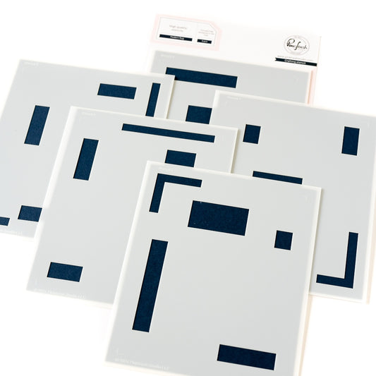 Pinkfresh Modern Rug Stencils