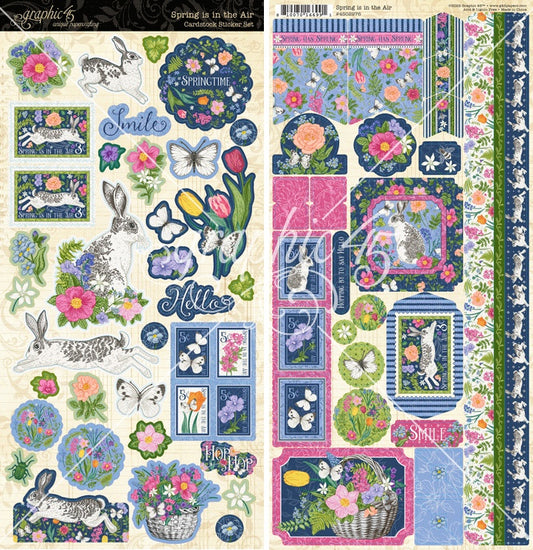 Graphic 45 Spring is in the Air Stickers