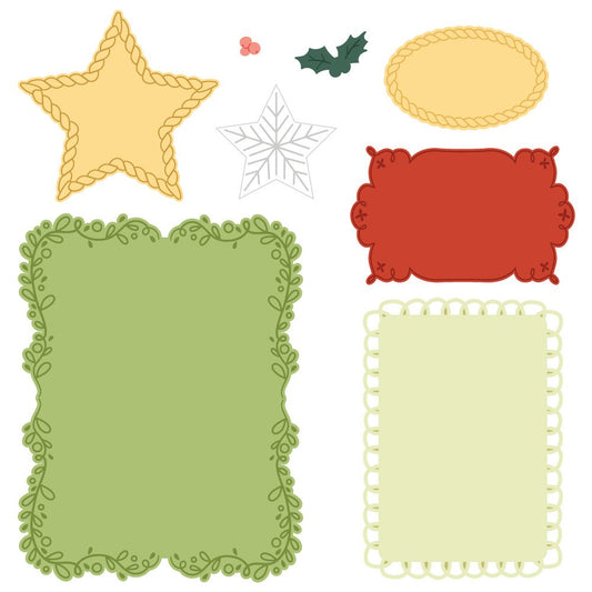 Honey Bee Stamps Decorative Stars Layering Die