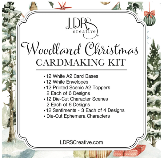 Woodland Christmas Card Kit