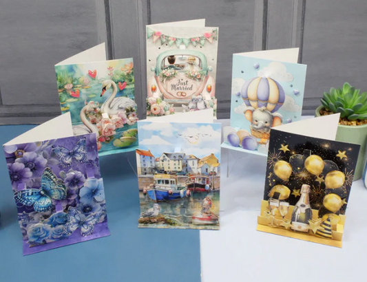 Moments & Memories Hunkydory Pop-Up Stepper Cards
