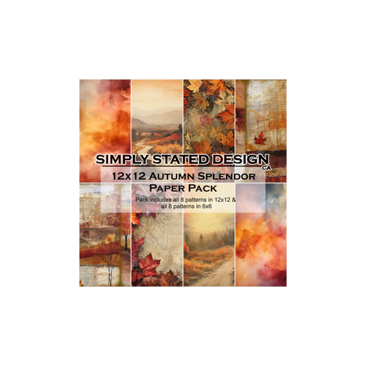 Autumn Splendour 12x12 Collection Paper Pack